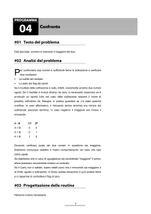 Confronto di byte