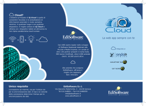 Il gestionale nel web Cloud - Esedra, soluzioni e servizi per l