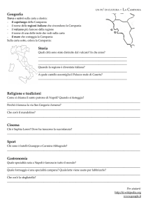 Geografia Storia Religione e tradizioni Cinema Sport Gastronomia