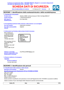 scheda dati di sicurezza