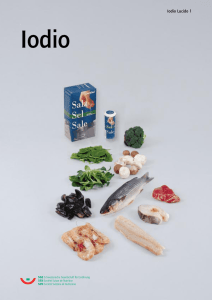 Raccolta di fogli «Iodio»