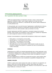 Istruzione Bite - odontoiatria santoro