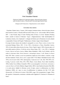 Prof. Gioachino Chiarini