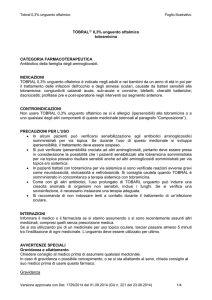 TOBRAL 0,3% unguento oftalmico tobramicina