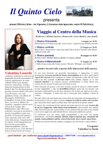 Viaggio al Centro della Musica