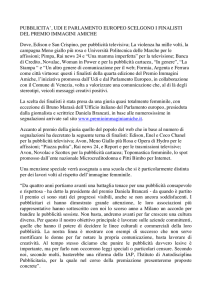 Comunicato stampa 4 marzo 2014