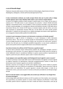 Studio europeo REVIVE - Osservatorio Nazionale sulla salute della