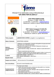 SCHEDA OPERA ROMANI ok