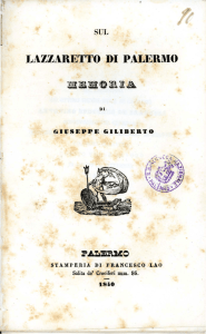 LAZZARETTO Dl PALERMO