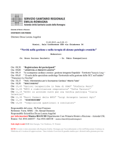 0 .Programma del 21 febbrio 2015