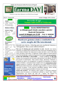 Masticare gomma aiuta a combattere la carie