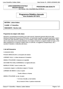 vedi PDF - `Galileo Galilei`