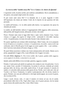 La ricerca della “santità senza Dio” in A. Camus e in Antero de Quental