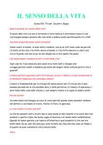 il senso della vita