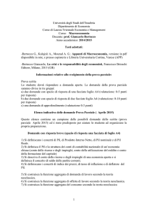 1 Università degli Studi dell`Insubria Dipartimento di Economia
