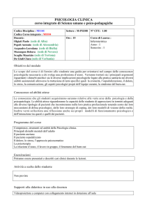 Psicologia clinica