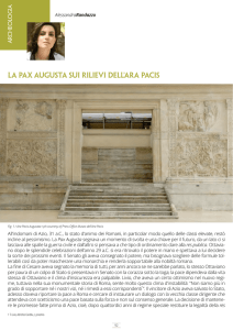 la pax augusta sui rilievi dell`ara pacis