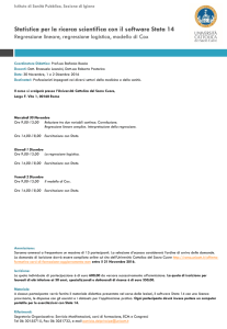 Diapositiva 1 - Università Cattolica del Sacro Cuore
