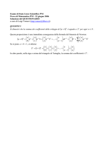 Quesito 5 - Matematica.it