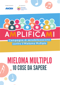 10 cose da sapere sul Mieloma Multiplo