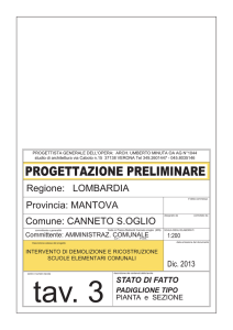 Tav 3 stato di fatto pianta sezione tipo