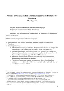 Semiotic and hermeneutic can help us to interpret teaching/learning?