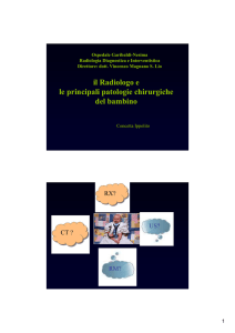 DIAGNOSTICA RADIOLOGICA IN CHIRURGIA