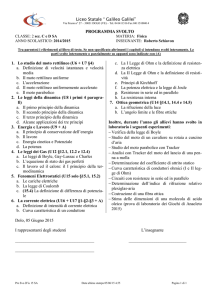 Scarica - Liceo Statale Galileo Galilei