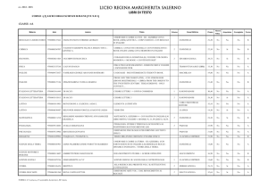 4A - Liceo Statale Regina Margherita
