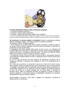8 Controllo dell`attività cardiaca e della circolazione sanguigna