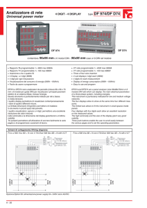 4 display - FC Misure