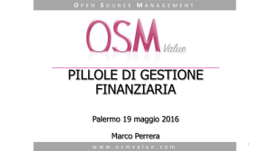 MBS Maggio 2016 – Pillole di Gestione Finanziaria