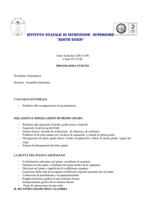 Matematica - stein" gavirate