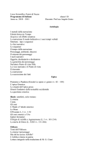 Programma di Italiano classe ID