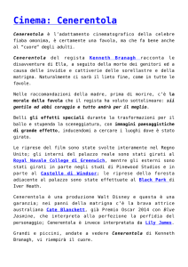 Cinema: Cenerentola