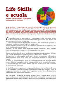 Life Skills e scuola