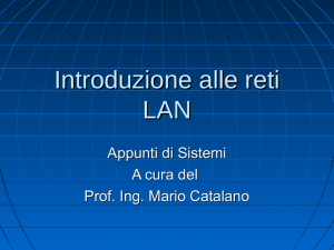Introduzione alle reti LAN