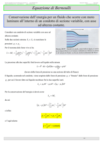 Equazione di Bernoulli