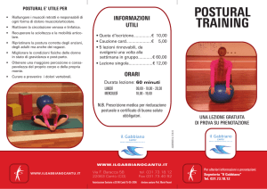 Postural - Il Gabbiano Cantù