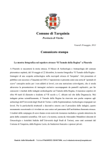 Scarica allegato - Comune di Tarquinia