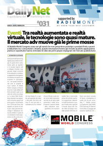 EventiTra realtà aumentata e realtà virtuale, le tecnologie sono