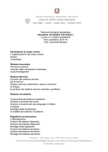 scienze naturali - Liceo Carlo Rinaldini