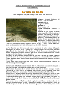 Valle dei Tre Re - Verdeazzurroligure