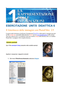 Esercitazioni M1 UD6 PhotoFiltre 2