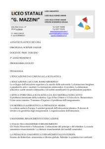 sci. umane - Liceo Mazzini