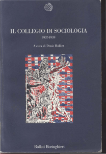 Il Collegio di Sociologia