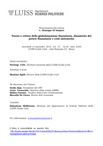 Teoria e critica della globalizzazione finanziaria, dinamiche del