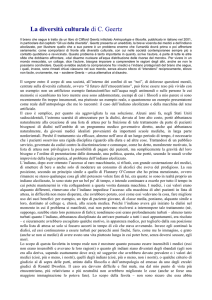 7 - La diversità ravvicinata - Dipartimento di Sociologia e Ricerca