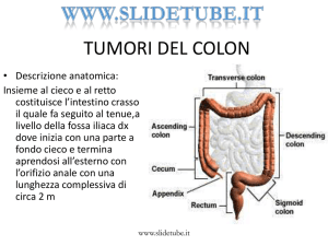 TUMORI DEL COLON