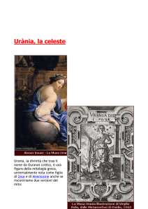 Urània, la celeste